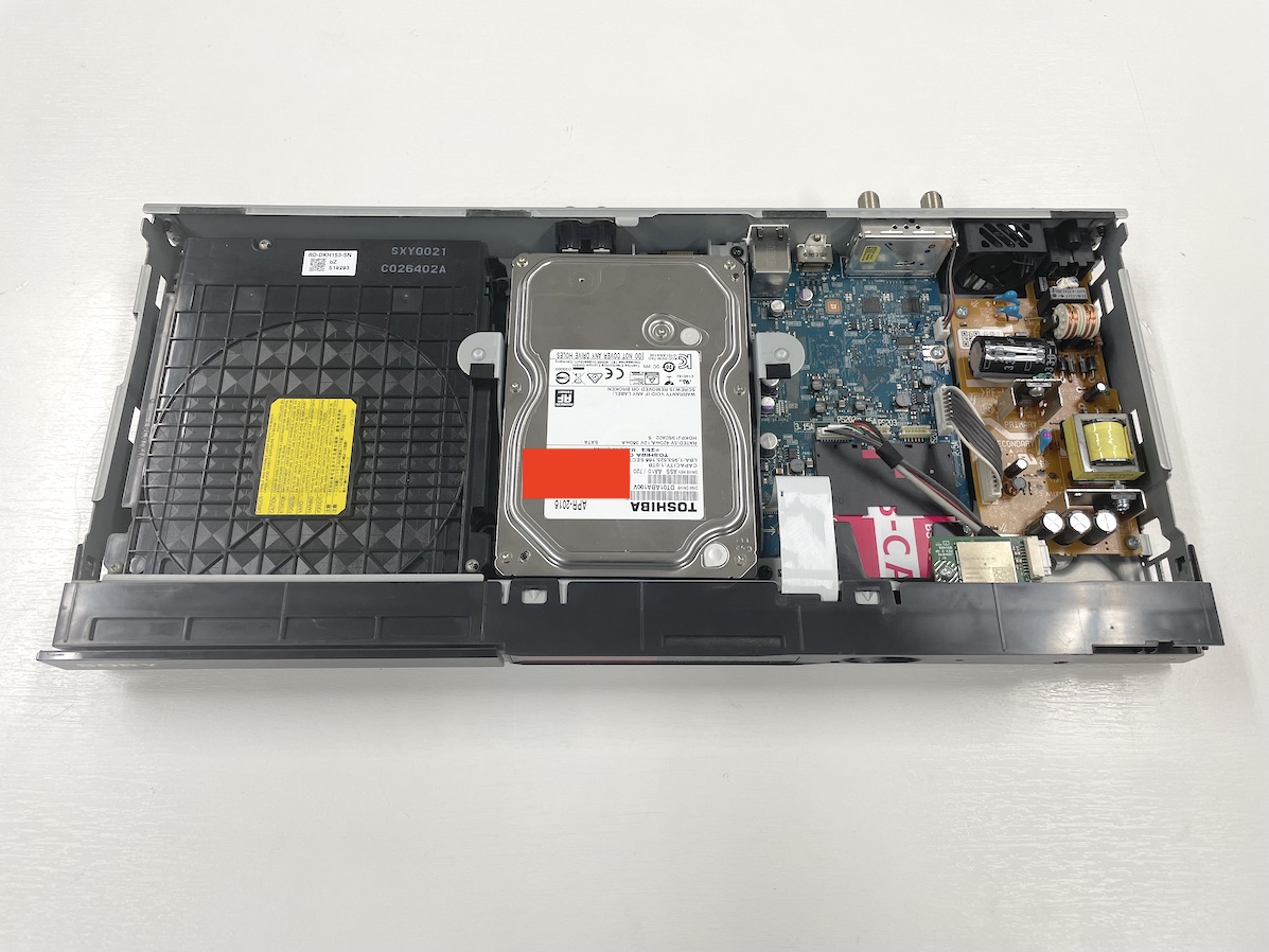 SONY BDZ-ZA1000 軽度物理障害 データ復旧｜復旧事例｜秋葉原データ