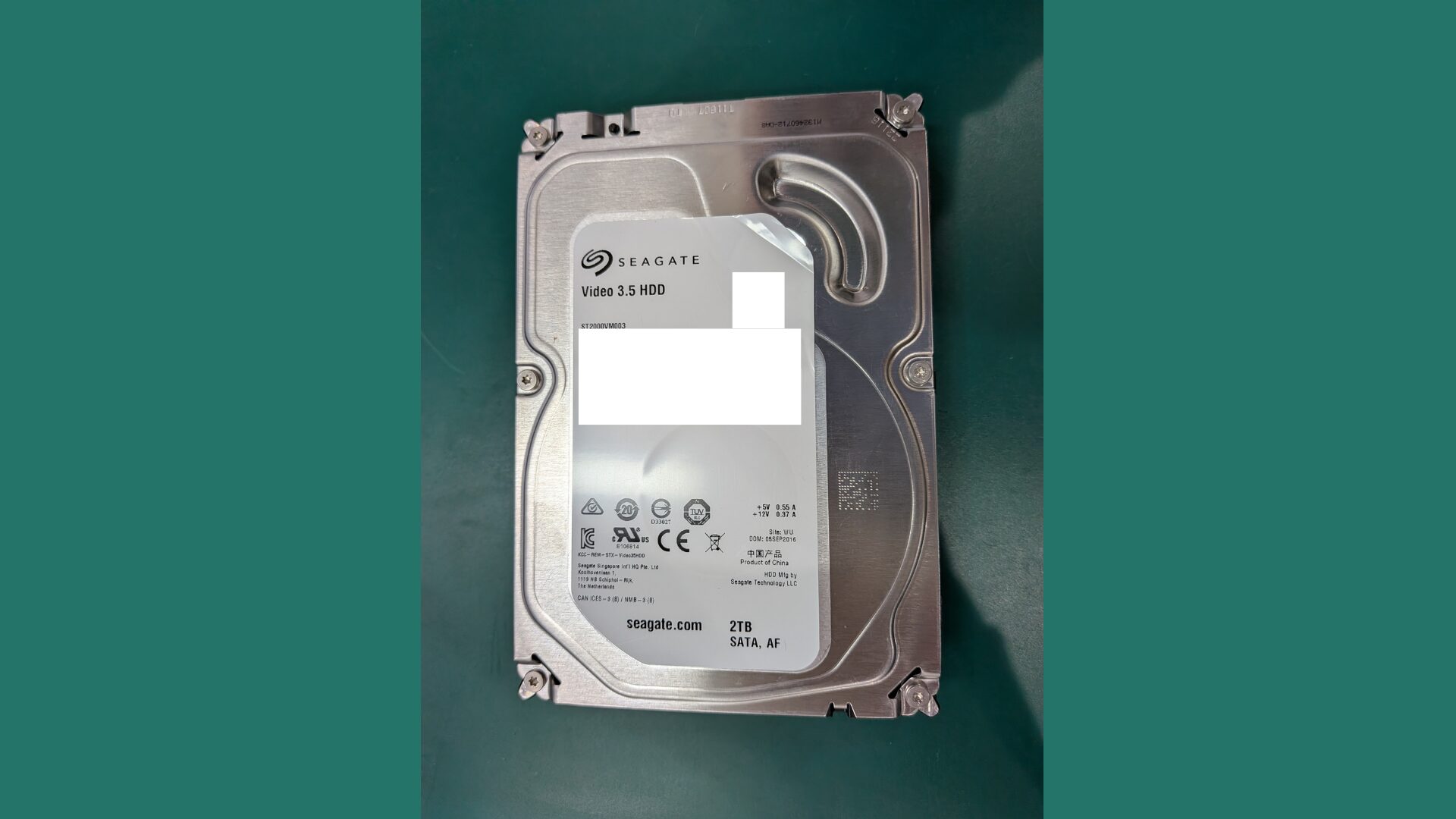 認識不能状態だったHDDの復旧作業