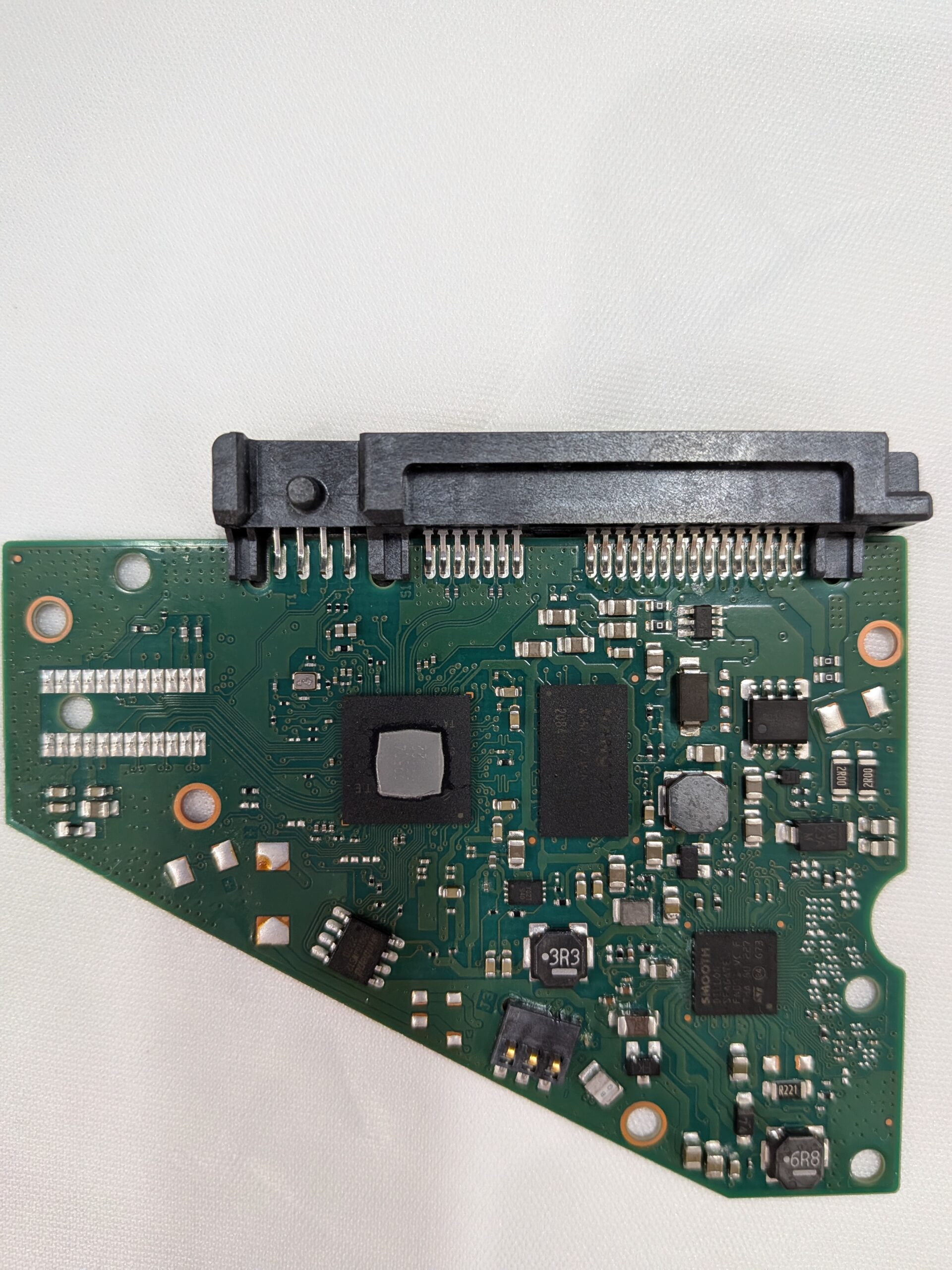 腐食状況の近接写真