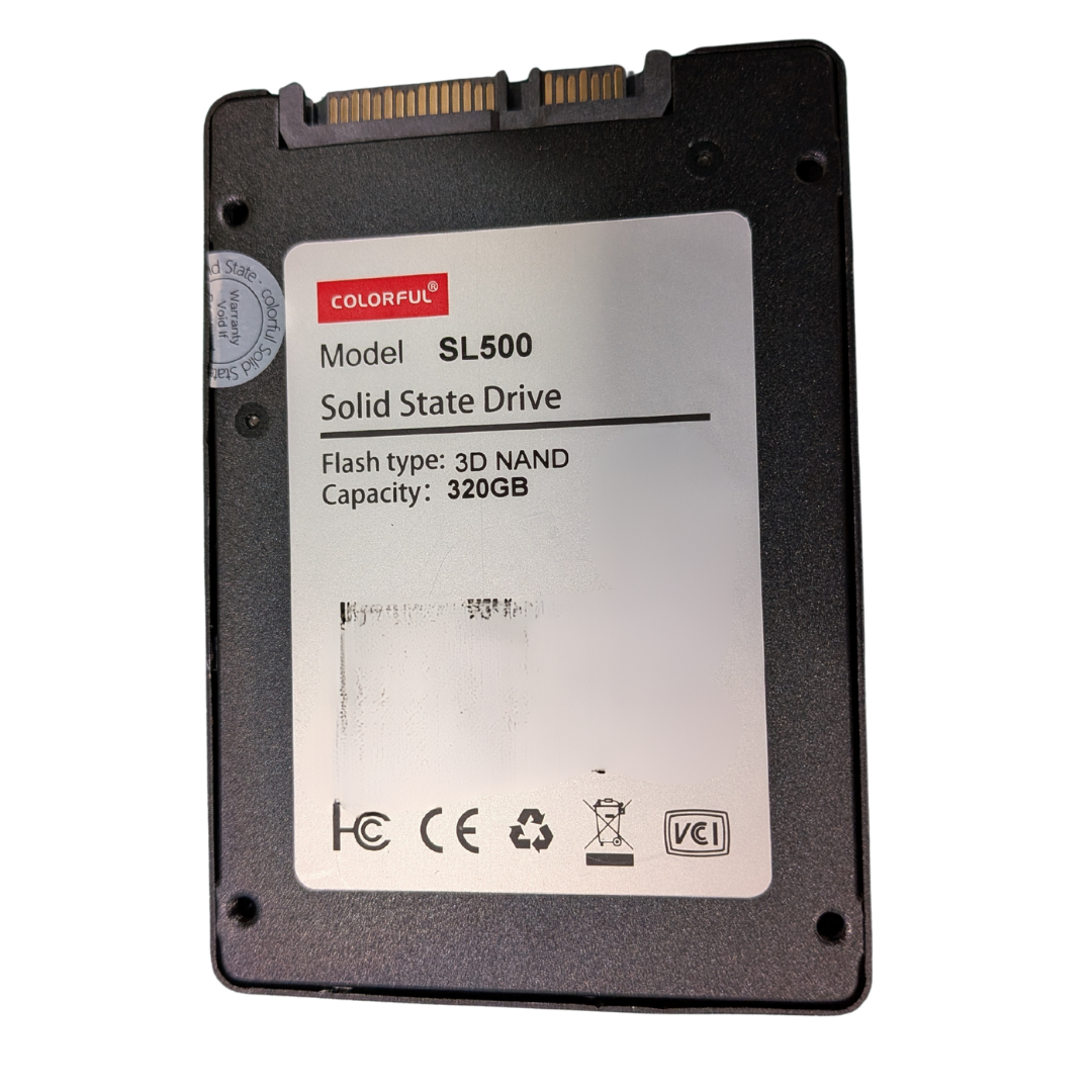 Colorful SL500 SSD本体 外観写真