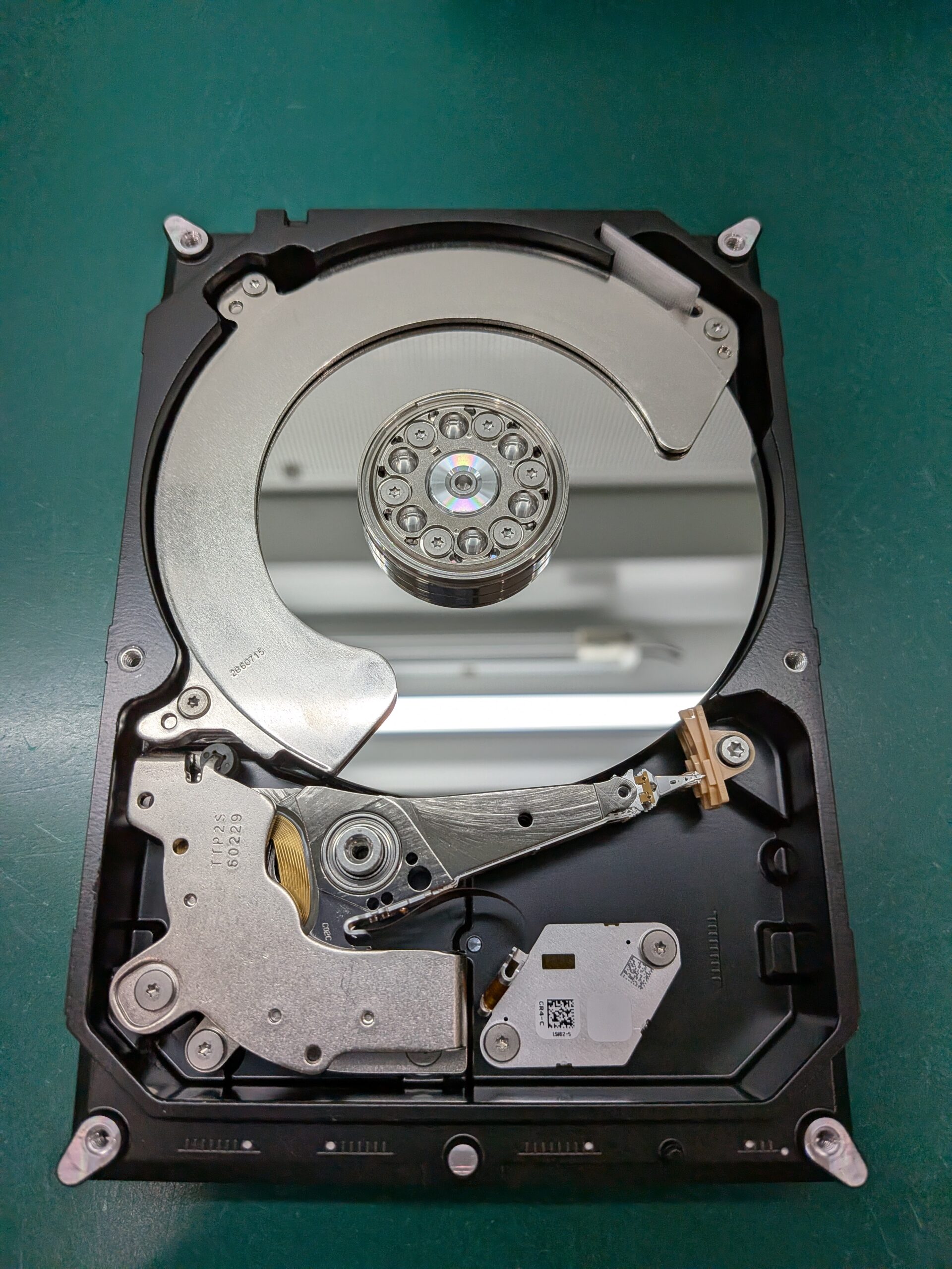 ST2000VM003 プラッター全体の様子