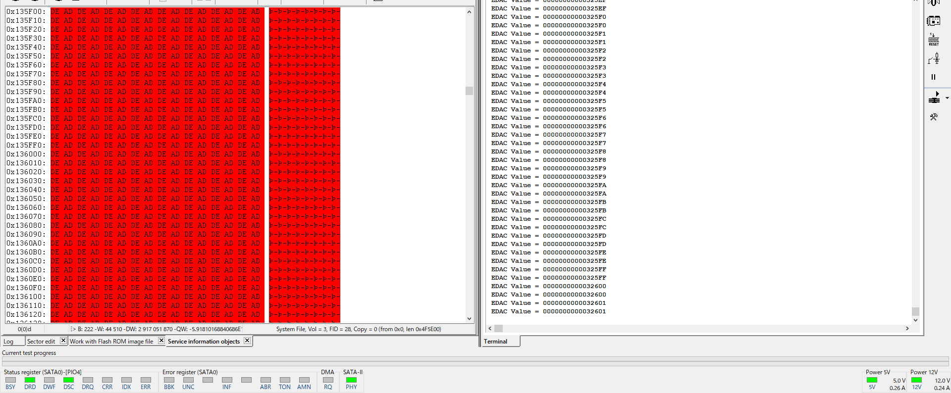 モジュール読み込みエラーの詳細画面