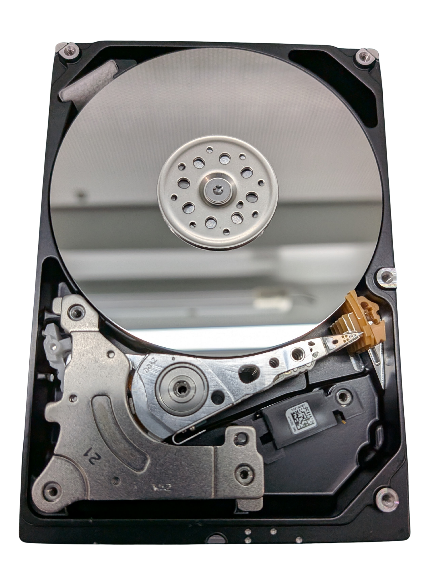 HDD開封時の内部状態