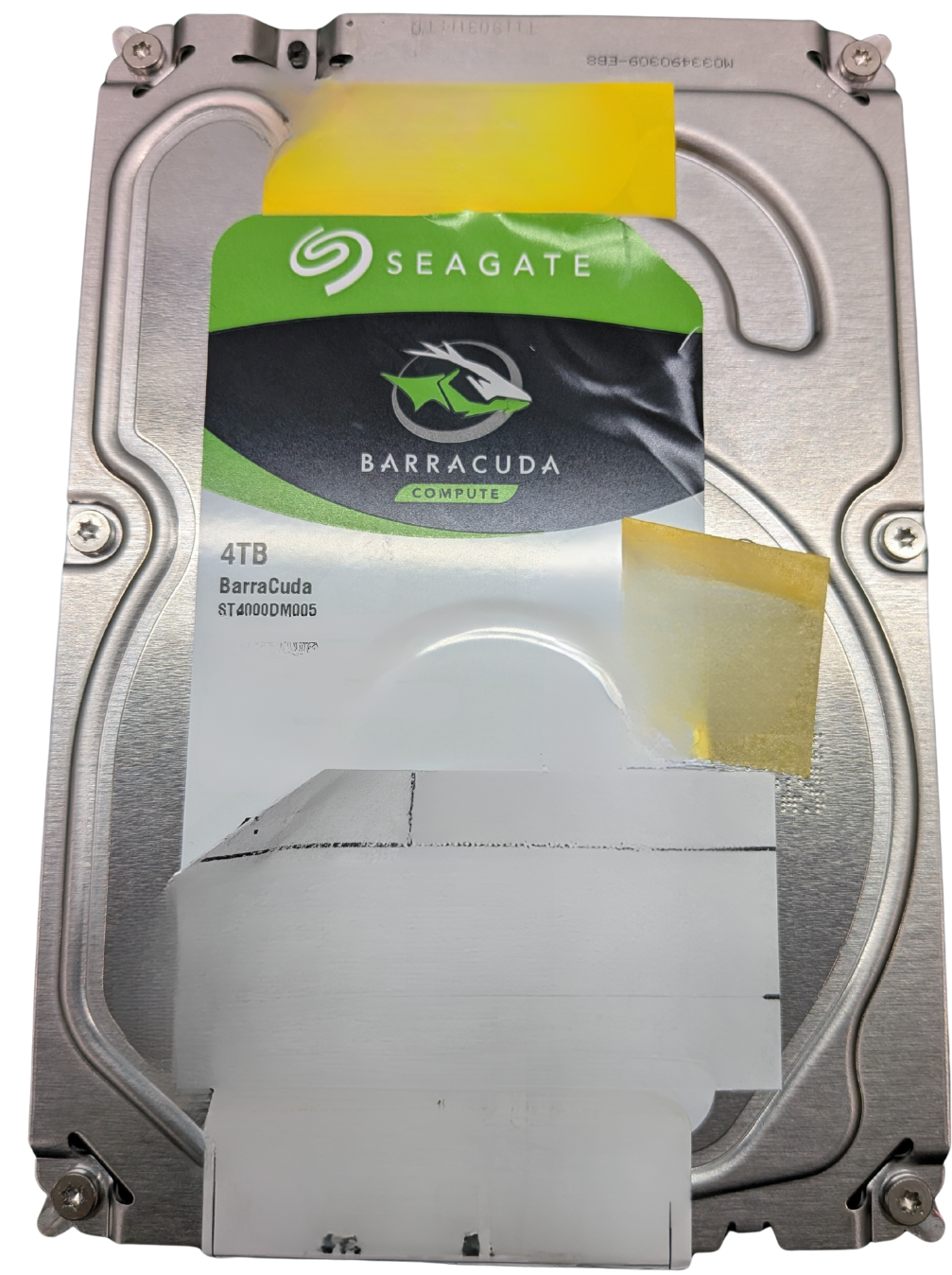 Seagate BarraCuda ST4000DM005の外観