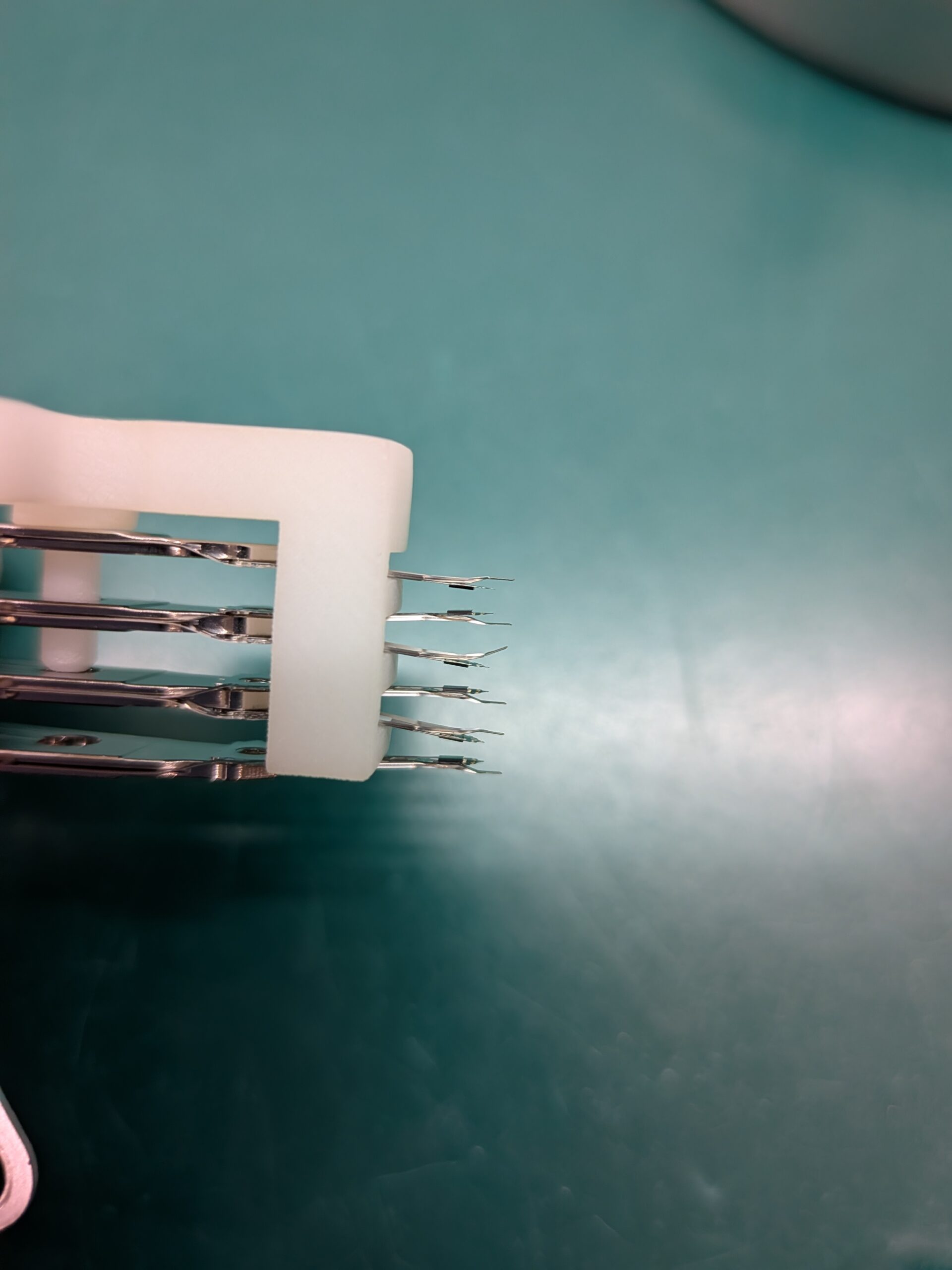 磁気ヘッドの破損状態