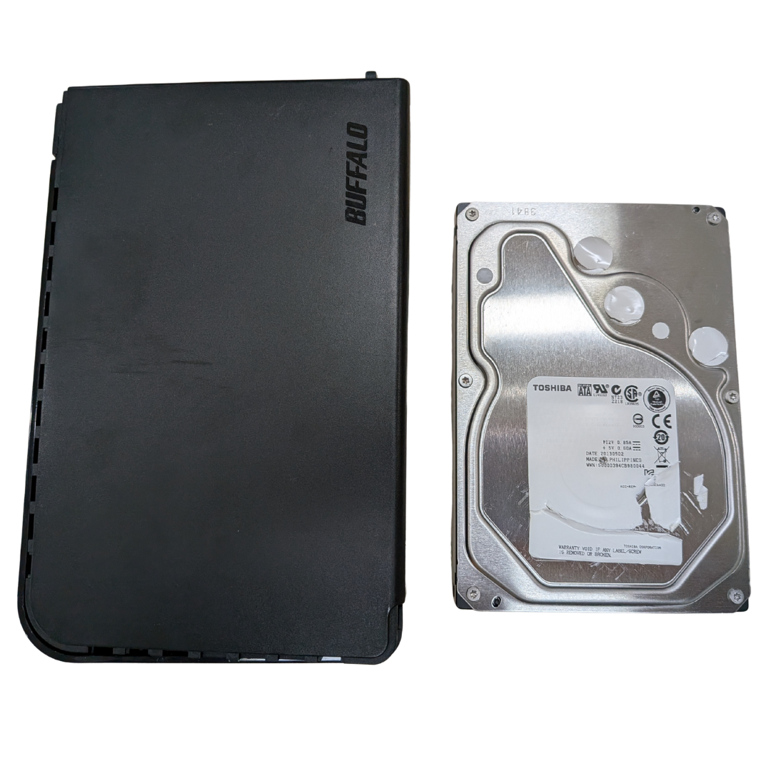 Buffalo HD-LBV3.0TU3/N 外観