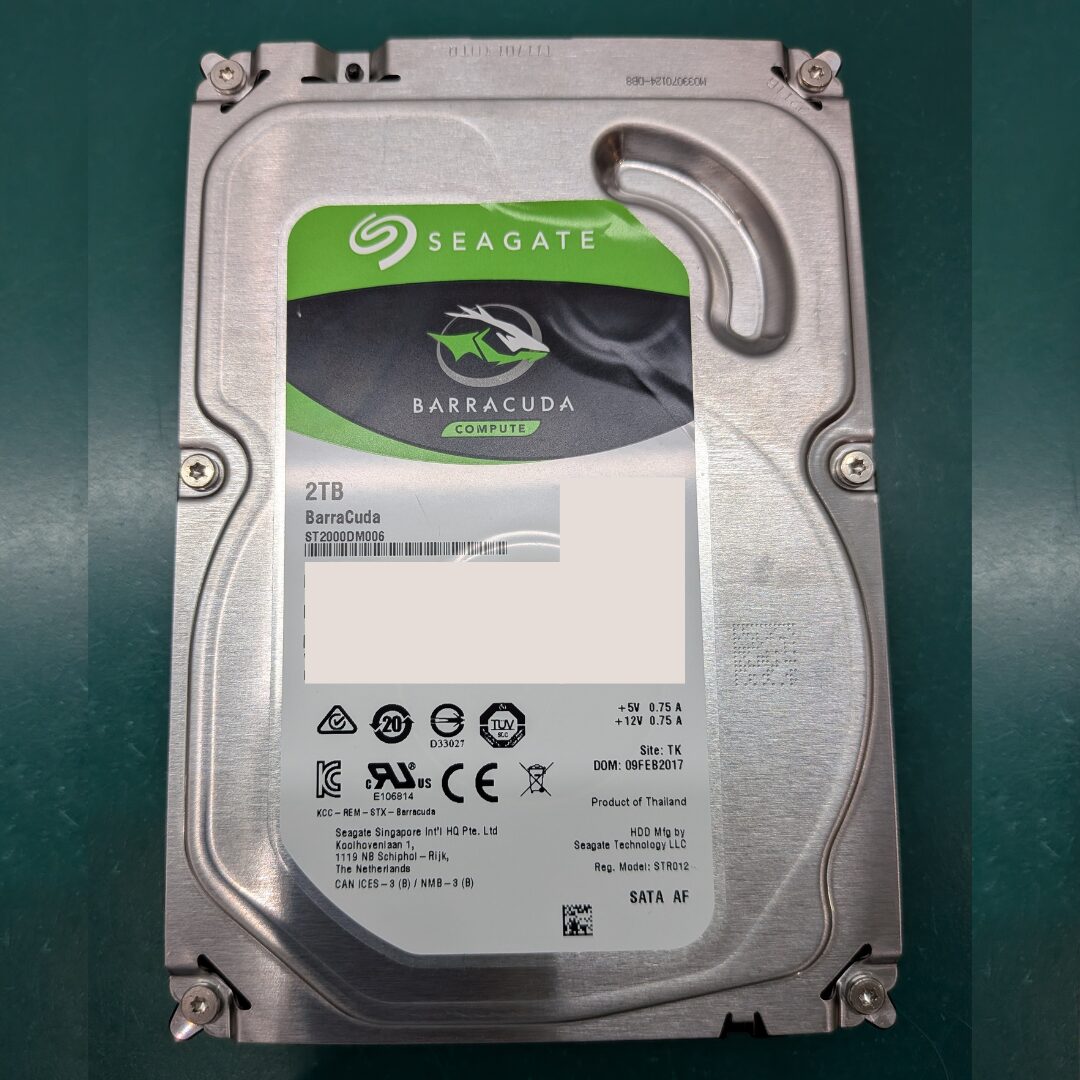 SEAGATE ST2000DM006 本体
